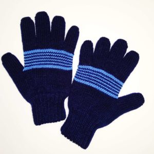 Перчатки детские (арт. 2117-синий-голубой). Размер М14