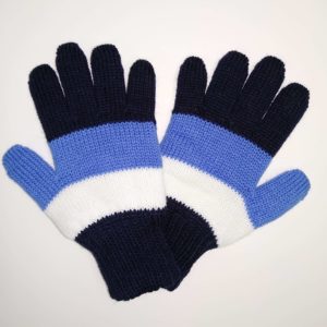 Перчатки детские (арт. 2122-синий). Размер 14